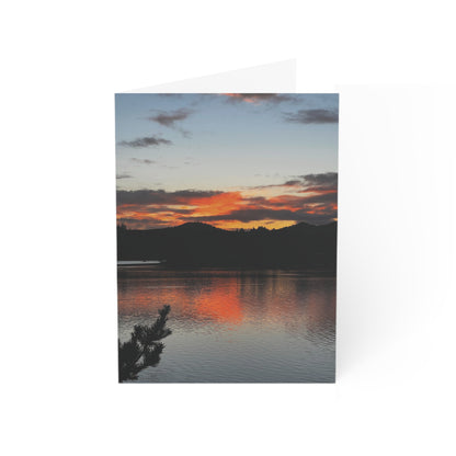 Siletz Sunrise Greeting Cards (1, 10, 30, and 50pcs)