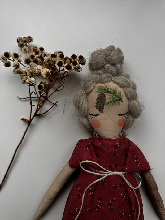 State Flowers : Maine White Pine Cone + Tassel